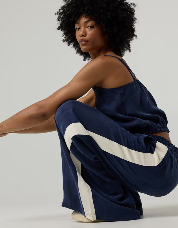 OFFLINE By Aerie You're So Smooth Track Trouser | Aerie