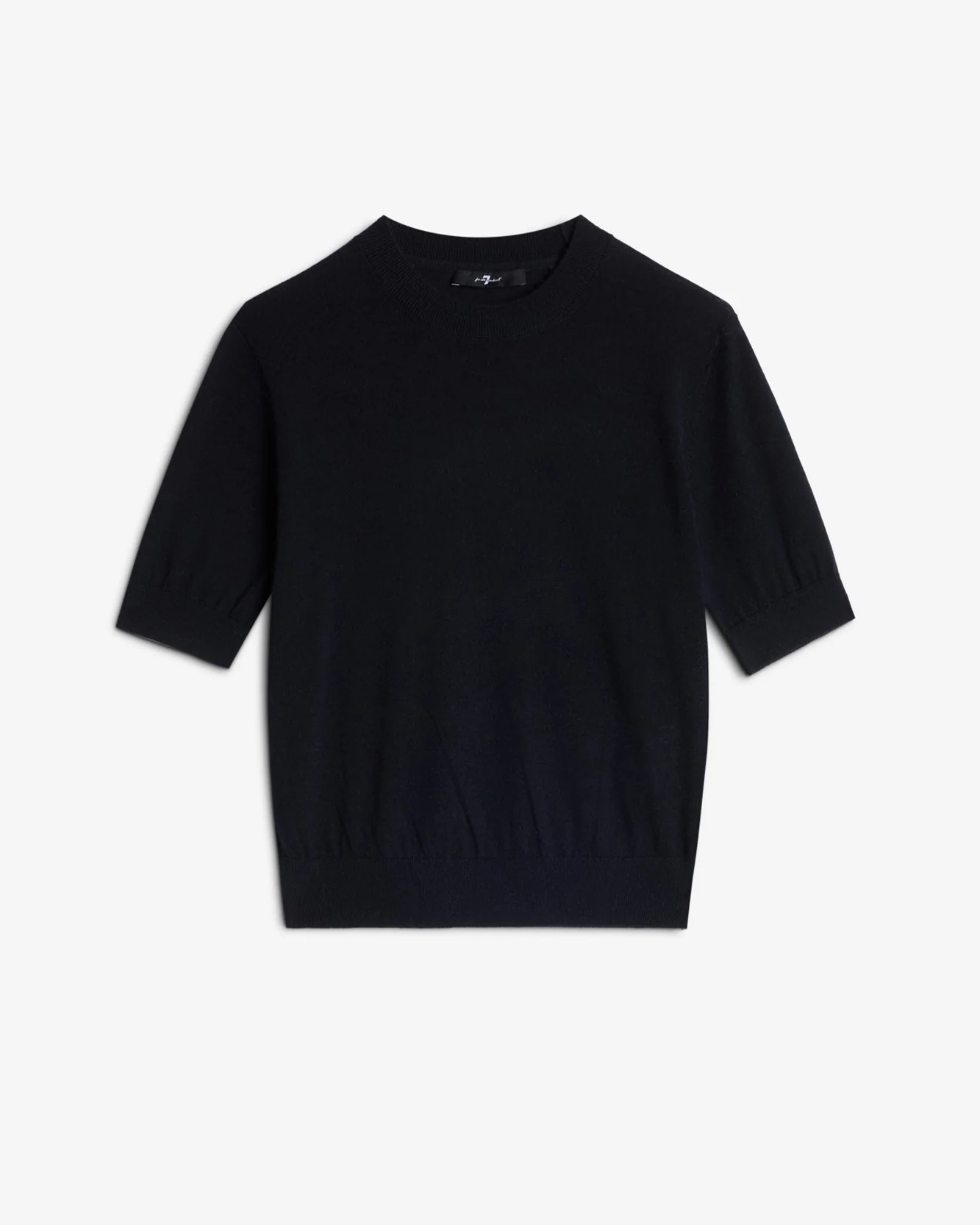 Wool Short Sleeve Sweater | 7 For All Mankind