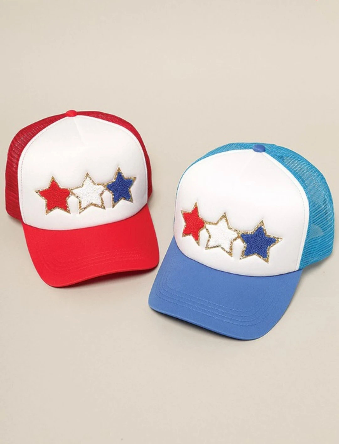 USA Trucker Hat, Chenille Patch Trucker Hat, 4th of July Women's Trucker Hat, Gift for Mom, Trend... | Etsy (US)