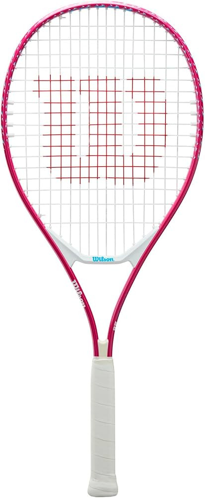 Wilson Ultra Power 25" Junior Recreational Tennis Racket - Pink/White/Blue | Amazon (US)