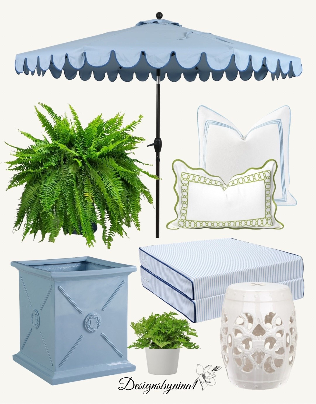 🩵Gorgeous Soft Blue Outdoor Decor Finds!!

Patio Decor | Poolside Decor | Blue & White Decor | Blue Patio Umbrella | Live Boston Fern Plant | Blue Outdoor Planter |
Garden Stool| Indoor & Outdoor Throw Pillow Covers | Spring Decor | Summer Decor #walmart #amazonhome

#LTKSeasonal #LTKHome