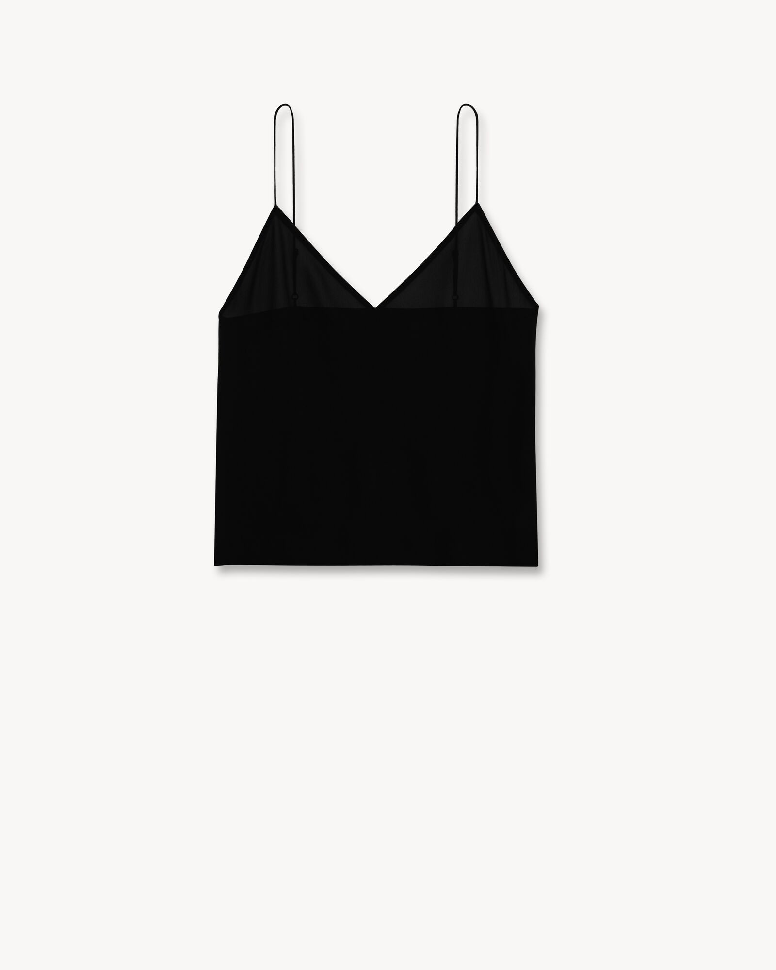 top in washed silk georgette | Saint Laurent | YSL.com | Saint Laurent Inc. (Global)