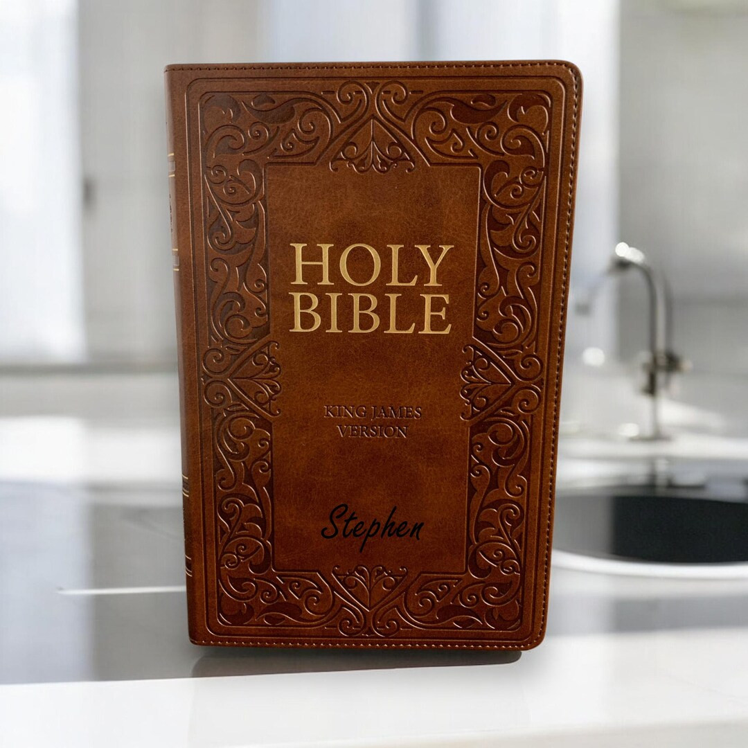 Personalized King James HOLY Bible KJV Custom Engraved KJV Bible Personalized Bible Gift Christia... | Etsy (US)
