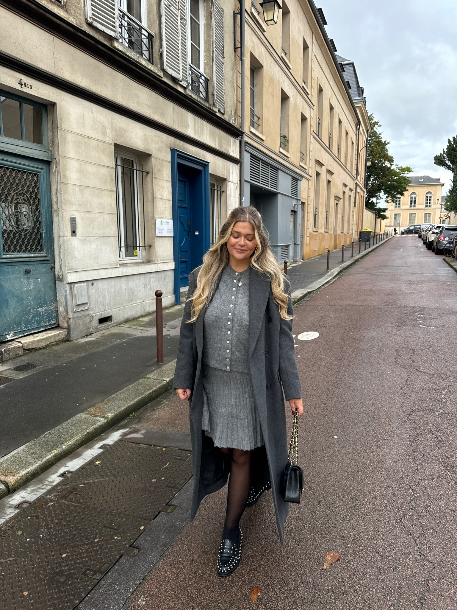 Grey in Paris 

#LTKuk #LTKautumn #LTKtravel