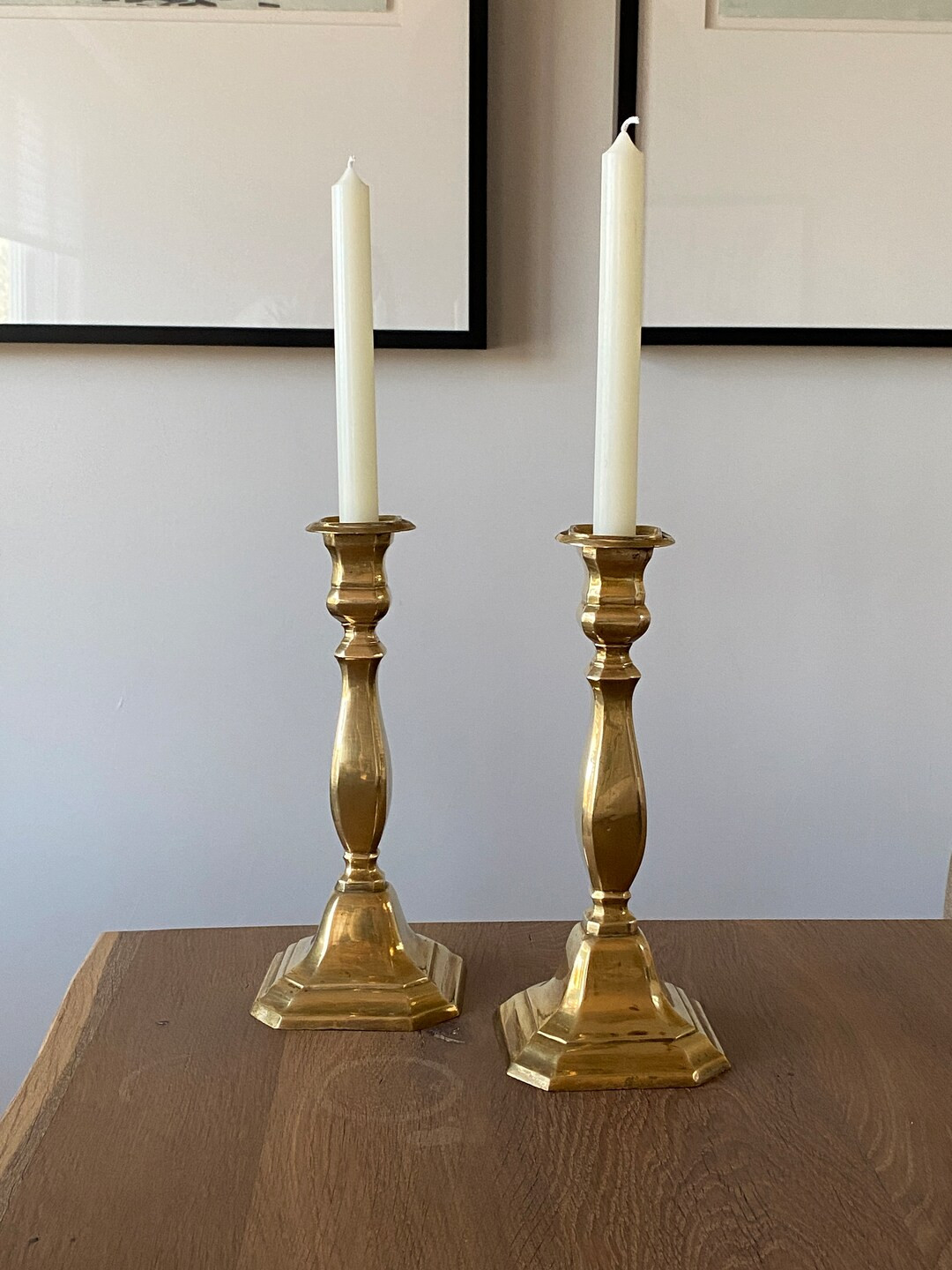 Vintage Brass Candle Holders - Etsy Canada | Etsy (CAD)