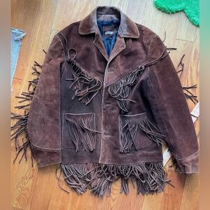 Men’s Large Vintage Suede Jacket | Poshmark
