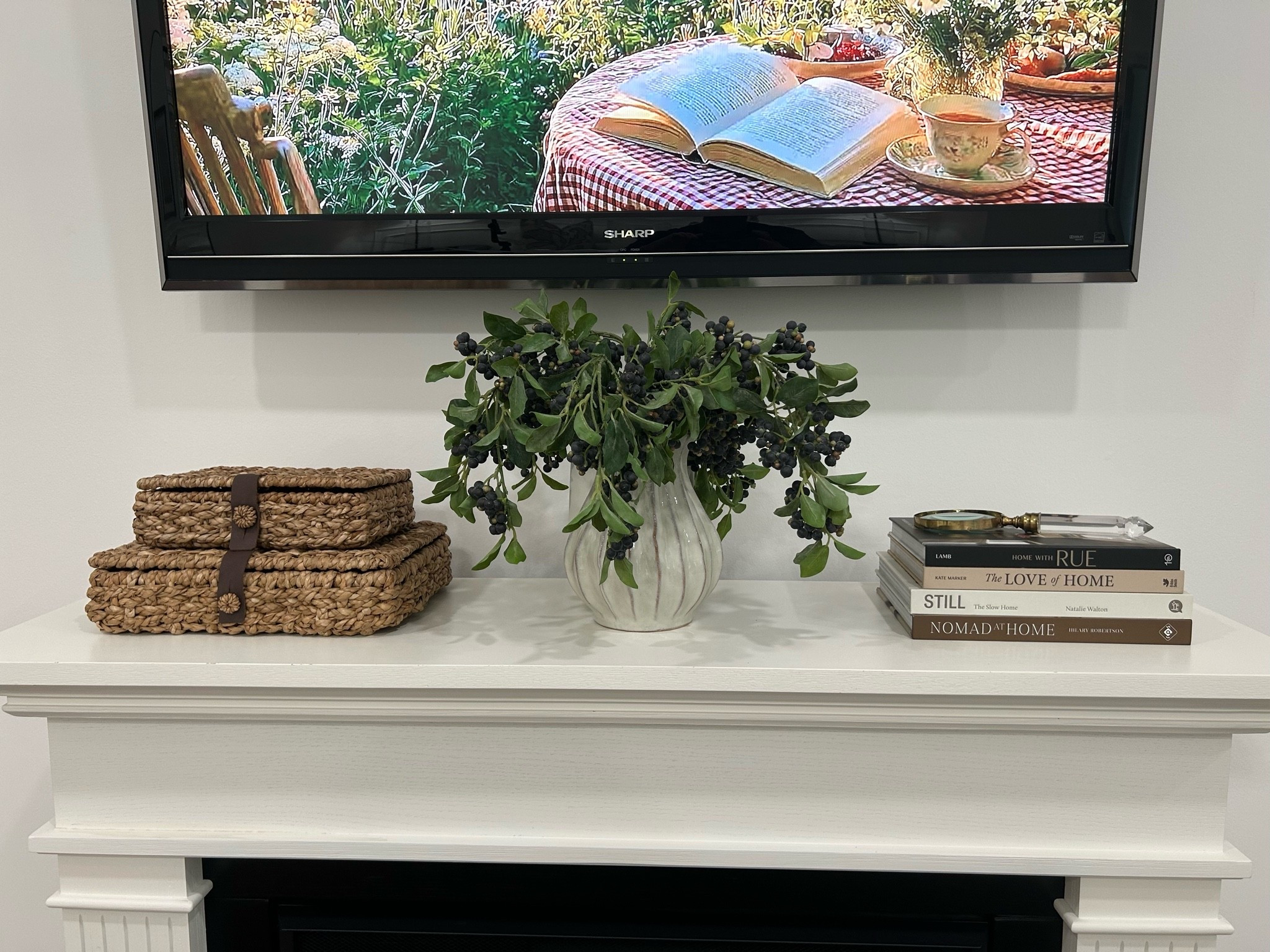 Summer 2026 Primary Bedroom Fireplace

#LTKSeasonal #LTKHome