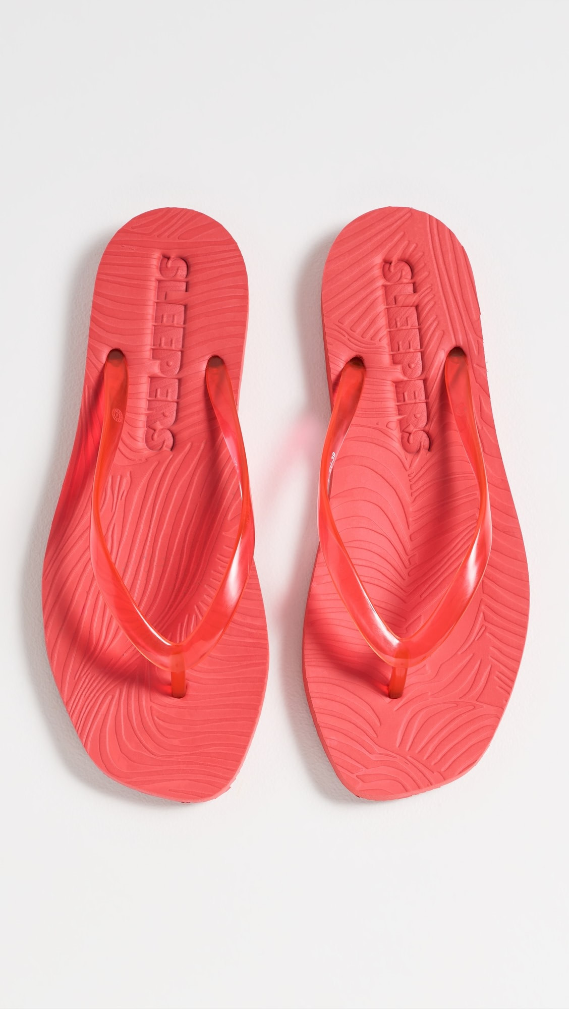 Tapered Transparent Flip Flops | Shopbop
