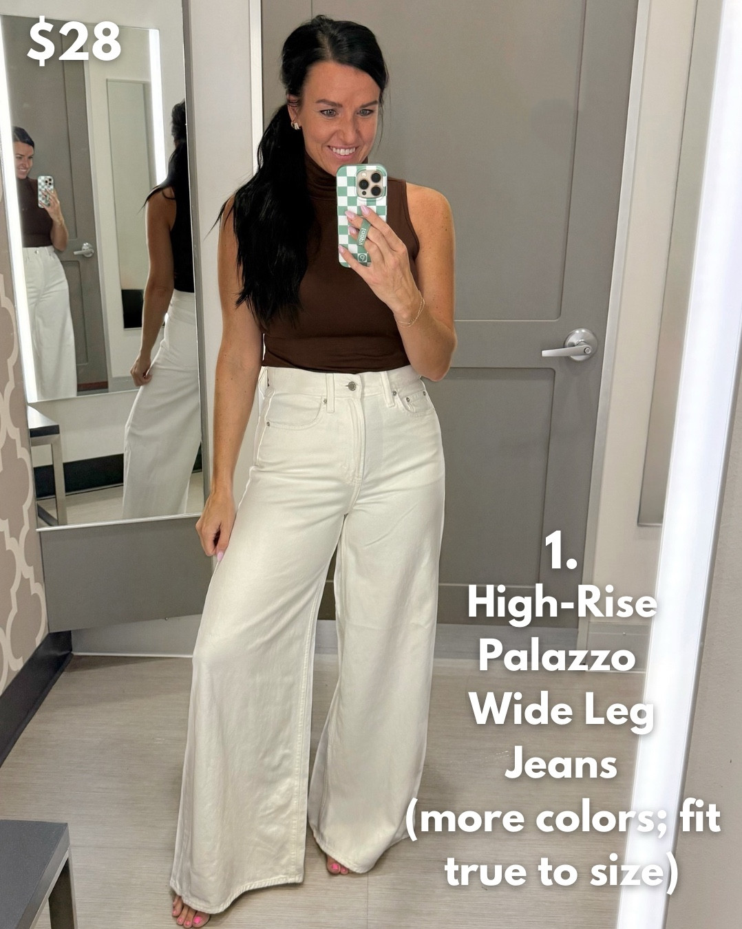 10 Target Teacher Pants under $28!

Comment "shop" and I'll DM you the links!

Size and Fit details are included in the images, but let me know if you have any questions! (I'm 5'5" and usually wear a size 4/27 and S for
reference.) Loving Target's corduroy barrel jeans, drawstring pull-on pants, black barrel leg jeans, cargo pants, palazzo jeans and of course the viral sailor jeans for teachers! All of these come in more cute colors and can easily be pair with black & white stripes, white or black shirts or sweaters, clogs or sneakers, and add a denim jacket or denim overshirt this fall!

Shop any of my posts by finding me
"teacherfashionista" in the @shop.Itk app! Direct link - (affiliate)


@target @targetstyle #targetstyle #targetdoesitagain #targetteachers #teachersofinstagram #targetcircle #targetcirclesale #teachersfollowteachers
#Itkworkwear
#Itkfindsunder50
#affordablefashion
#Itkover40 #styleover40 wide leg jeans, barrel pants, tshirt, wide leg drawstring pants, work outfits, casual style, affordable fashion, this is 40, teacher outfit ideas, elementary teacher #LTKOver40 #LTKStyleTip
#LTKSeasonal