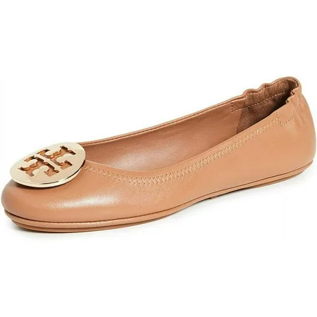 Tory Burch Women s Minnie Travel Napa Leather Slip On Round Toe Ballet Flat | Walmart (US)