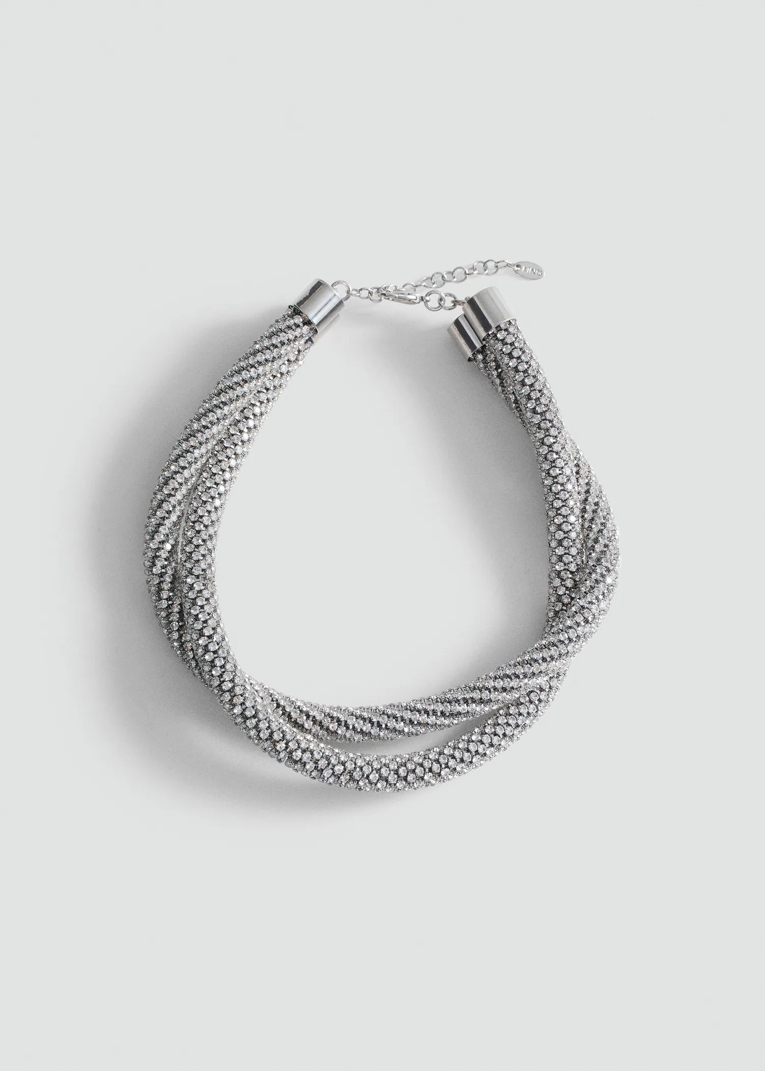 Double crystal necklace | Mango (US/MX/AU)
