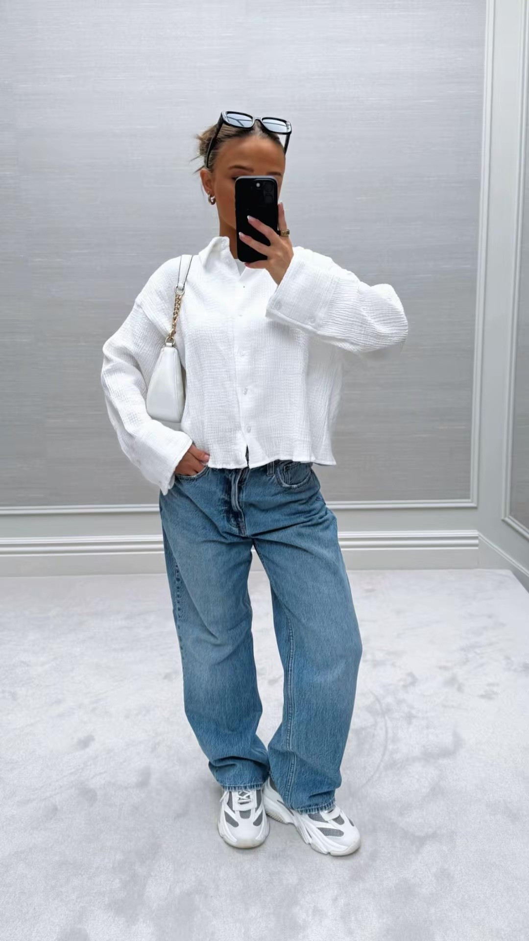 my fave summer shirt just restocked!!🌴🎀✨ 

asos white boxy plisse textured shirt wide sleeve summer casual everyday work outfit inspo

#LTKsummer #LTKuk #LTKeurope