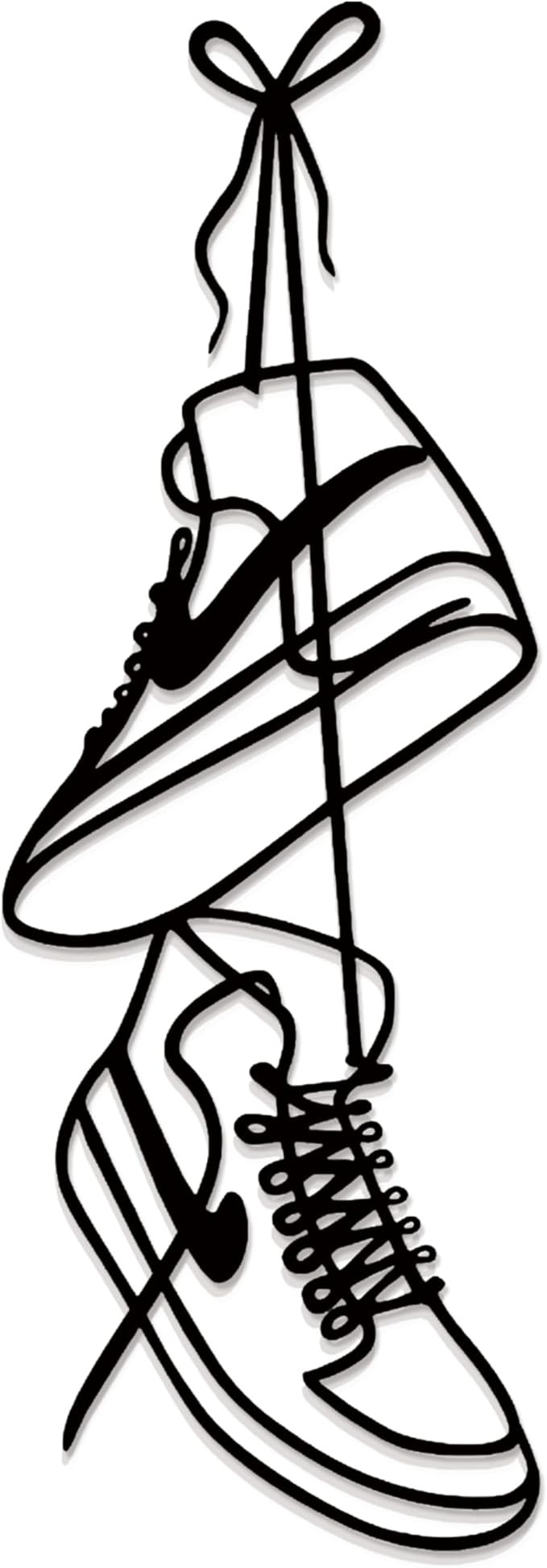 Fcimu Metal Sneaker Wall Decor, Unique Teen Room Decor, Metal Wall Art, Room Decor for Boy & Girl... | Amazon (US)