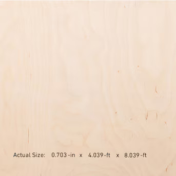 3/4-in x 4-ft x 8-ft Maple Plywood | Lowe's