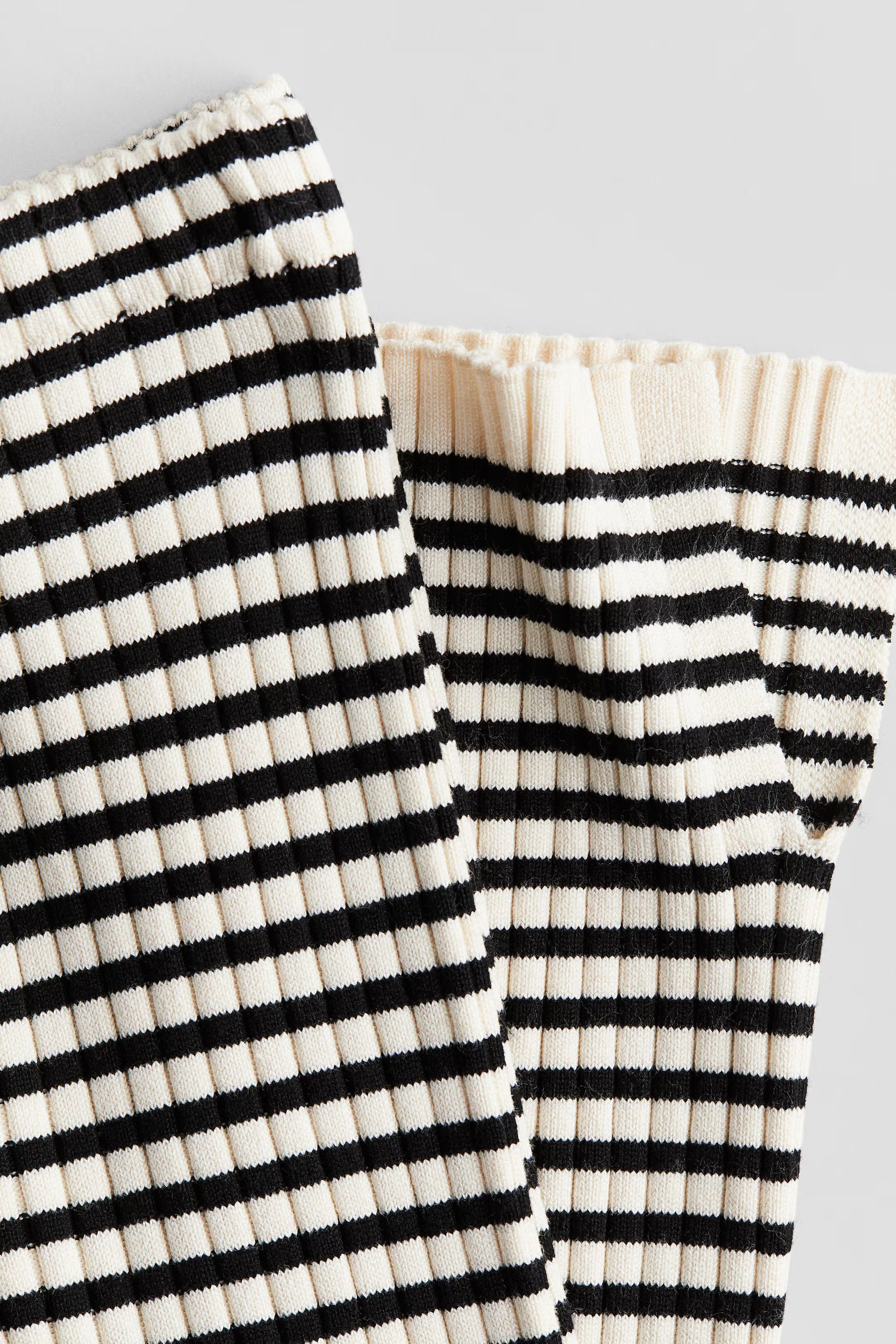 Flared Rib-Knit Pants | H&M (US + CA)