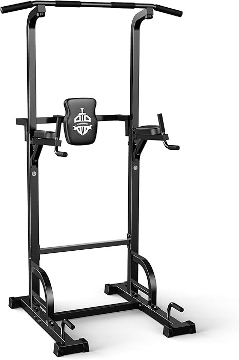 Sportsroyals Power Tower Pull Up Dip Station Assistive Trainer Multi-Function Home Gym Strength T... | Amazon (US)