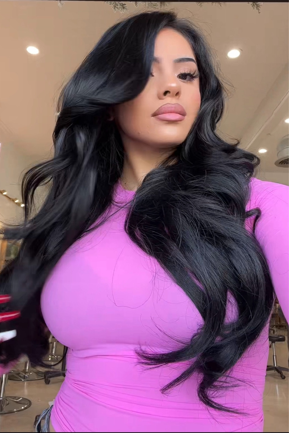 Pink long sleeve 🖤

#LTKSeasonal #LTKHoliday #LTKGiftGuide