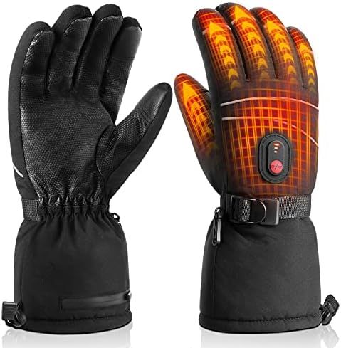 Amazon.com: Electric Heated Gloves 5s Fast Heating Gloves for Men Women, Super Warm Rechargeable ... | Amazon (US)