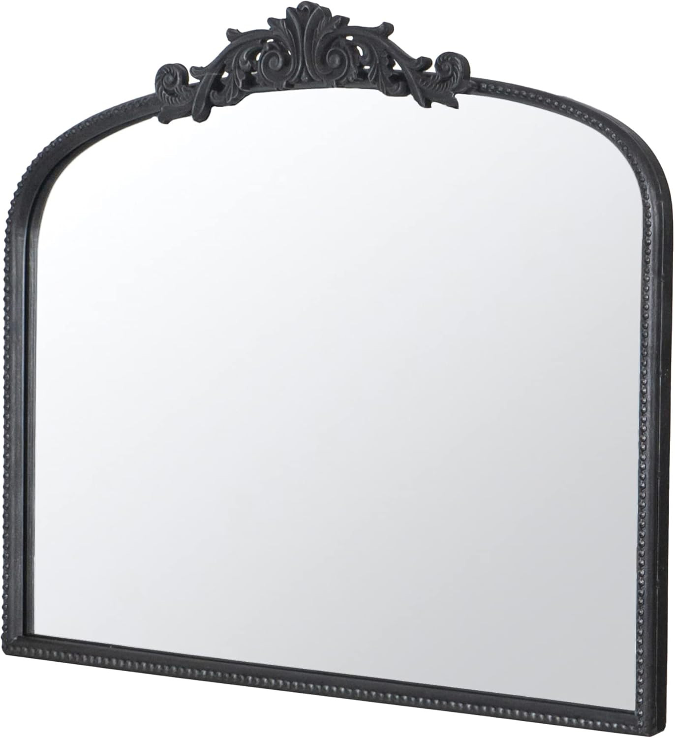 A&B Home Arched Mirror - Arch Mirror with Black Metal Frame, Wall Mounted Wall for Bathroom Bedro... | Amazon (US)
