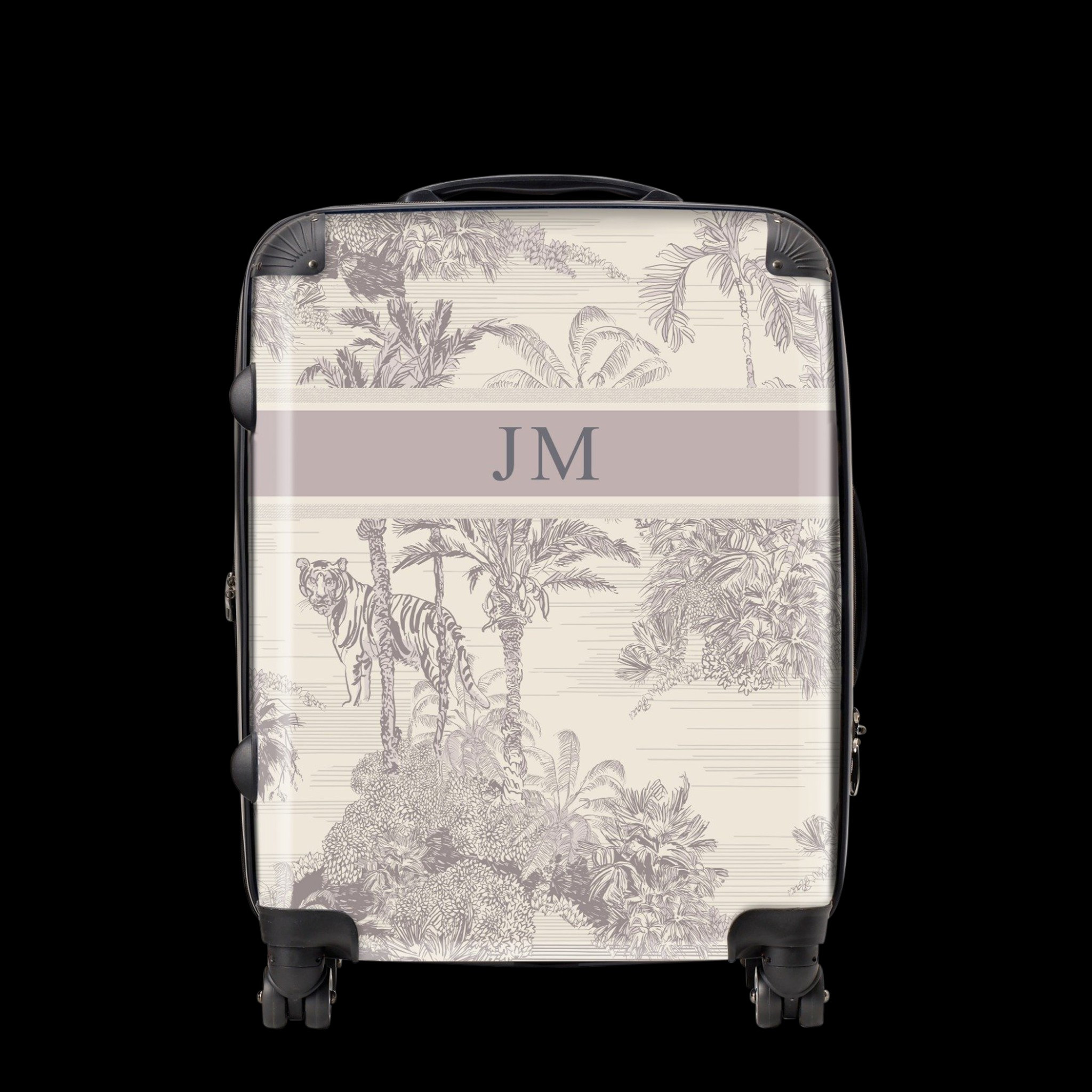 Lily & Bean personalised Isabella Luggage Indian Grey | Lily and Bean