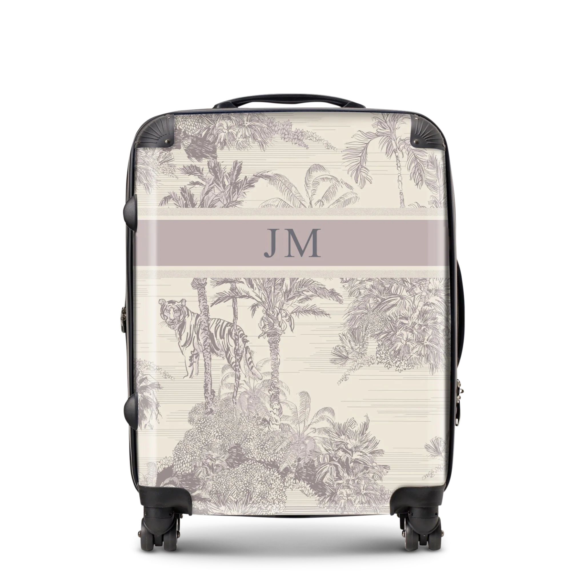 Lily & Bean personalised Isabella Luggage Indian Grey | Lily and Bean