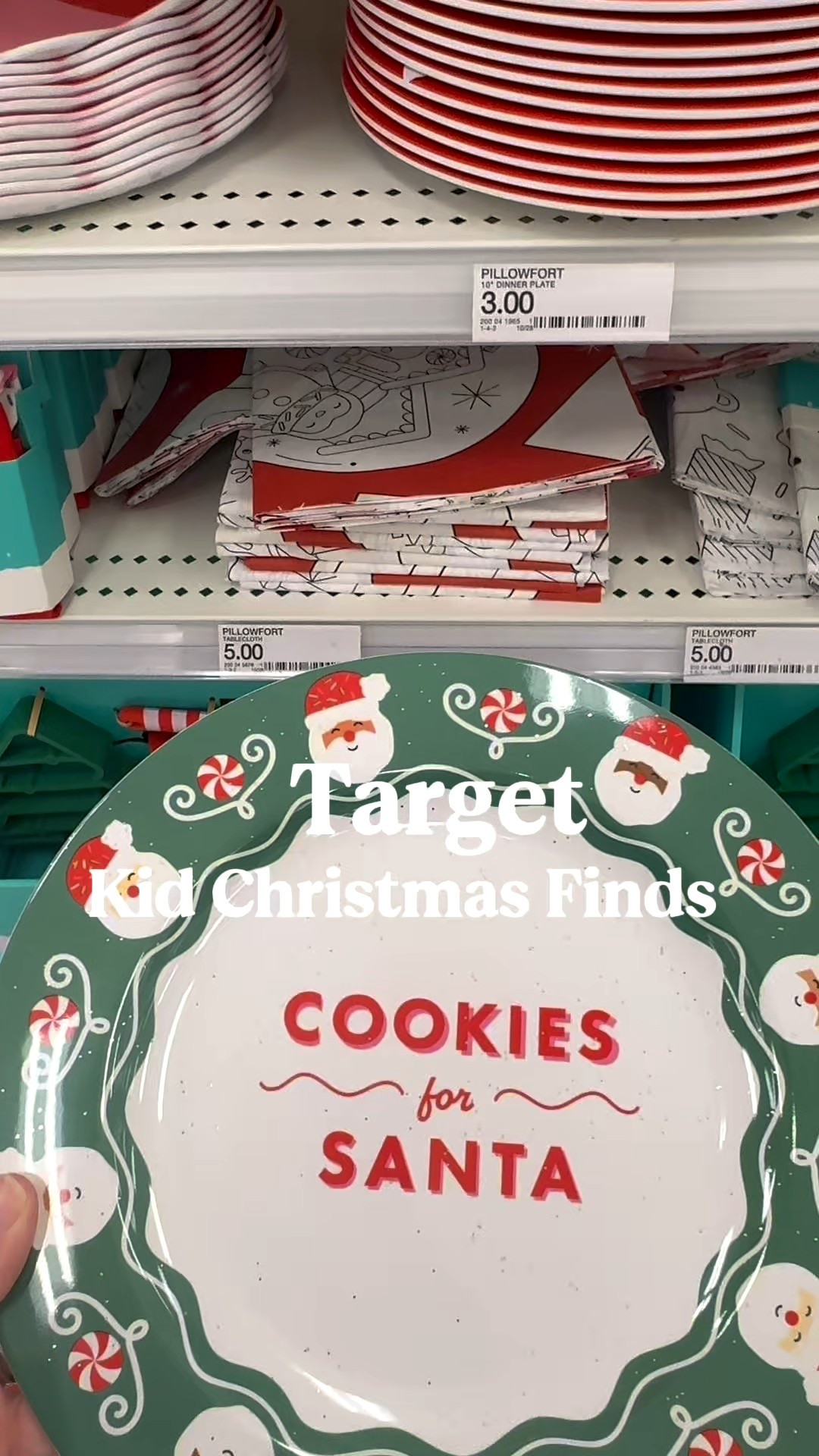 Target Kids Christmas Finds.. plates, coloring tablecloths, and weighted animals oh my!! 

#LTKSeasonal #LTKHome #LTKKids