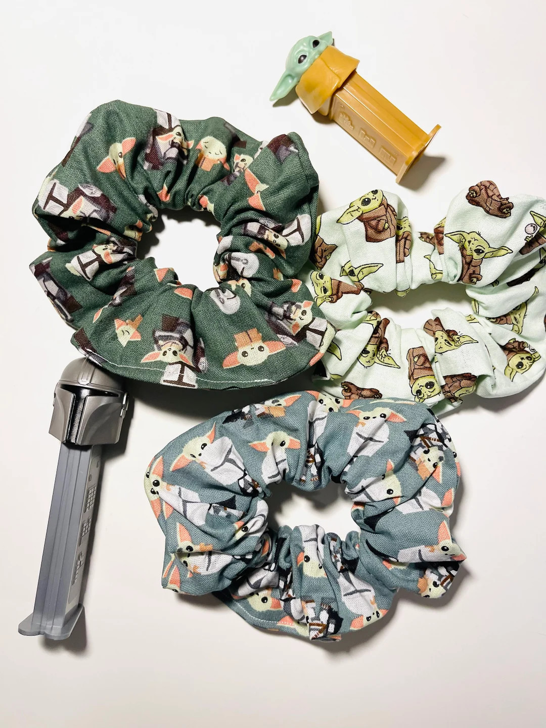 Baby Yoda Scrunchie , The Child Scrunchie, Grogu | Etsy (US)