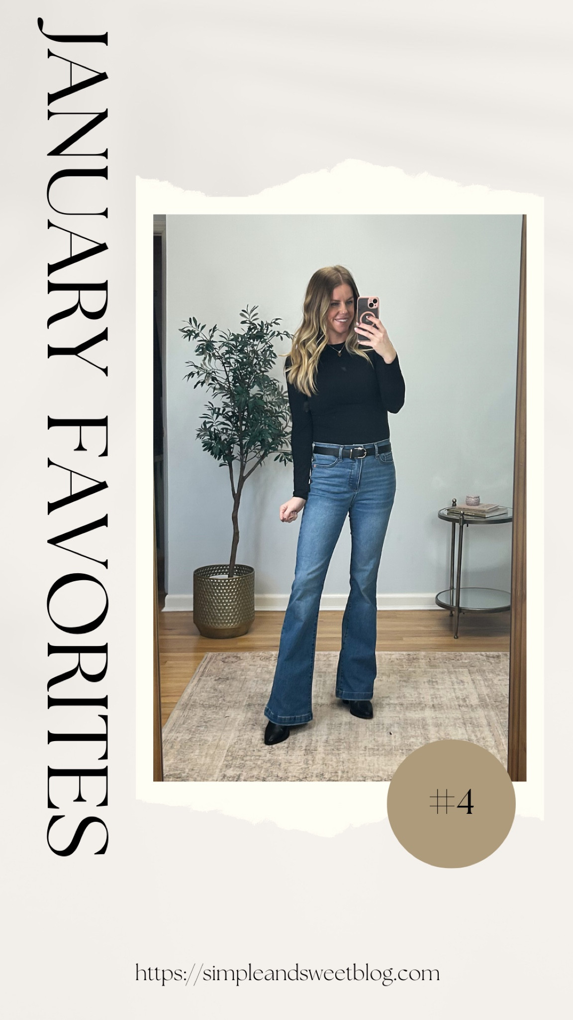 January Favorites: #4

These $24 flare jeans are another favorite of mine that I have worn so many times since I bought them! Now available in regular and petite length. Wearing size 4.

#LTKFindsUnder50 #LTKMostLoved #LTKFindsUnder100