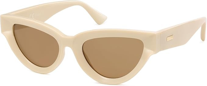 SOJOS Retro Polarized Cat Eye Sunglasses Womens Vintage Shades Trendy Stylish Sunnies SJ2331A | Amazon (US)