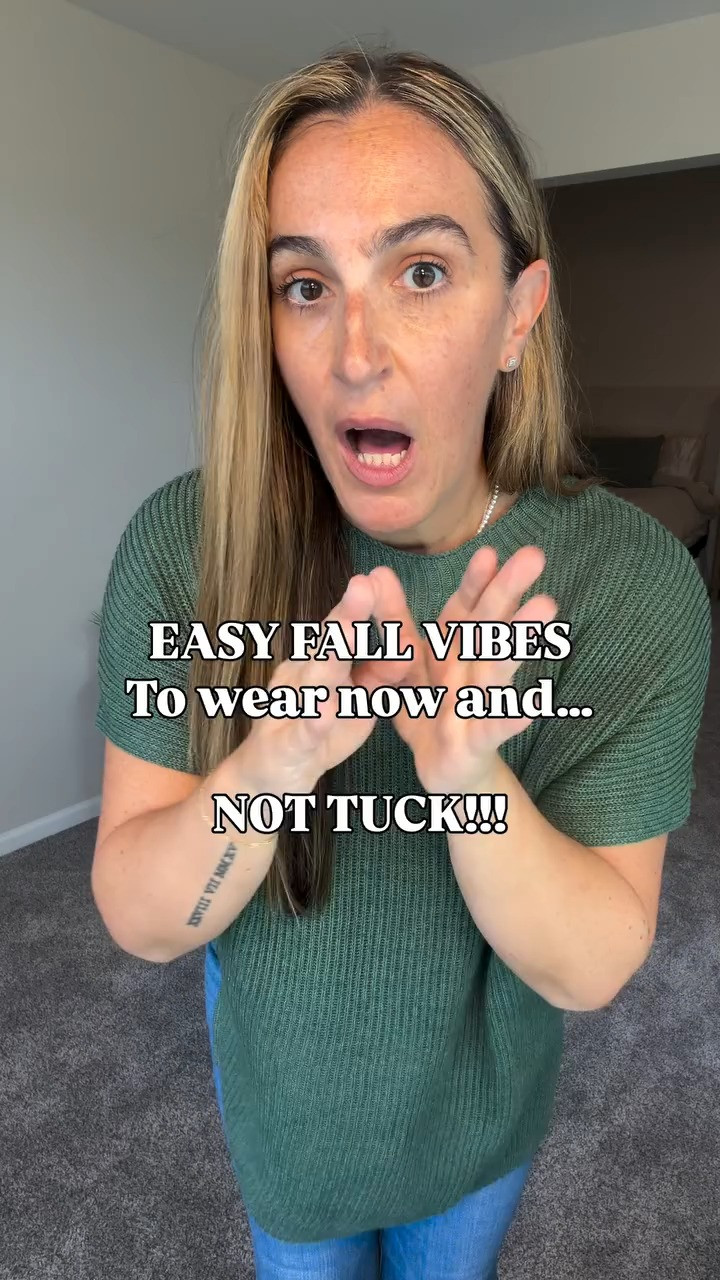 It's still 80 degrees where I am and I'm so over it. Bring on the fall fashion! This shirt is perfect for the transition - it's lightweight, versatile, and cute with leggings.

#fallfashiontrends #falloutfitinspo #apronbellyfriendly
 

 #LTKSeasonal #LTKMidsize #LTKFindsUnder50