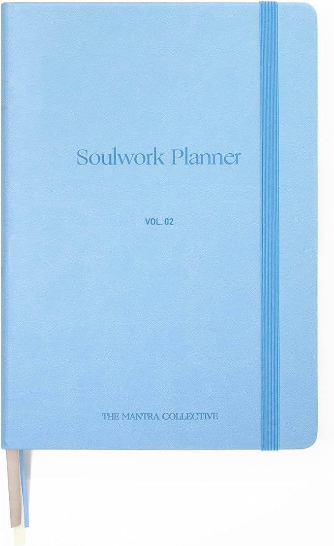 The Mantra Collective Soulwork Planner - 6 Months Undated, Guided Journal Prompts, Positive Affir... | Amazon (US)