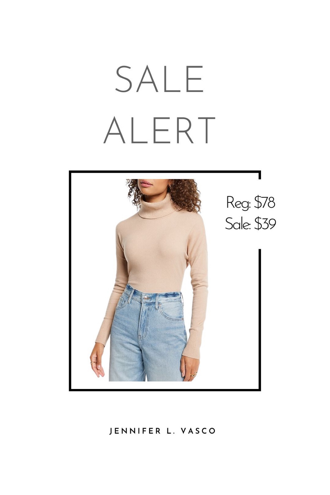 Open back turtleneck sweater from Express 50% off during Black Friday Sale!

#LTKsalealert #LTKunder50 #LTKunder100