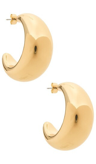 Lovers and Friends Pruett Earrings in Metallic Gold. | Revolve Clothing (Global)
