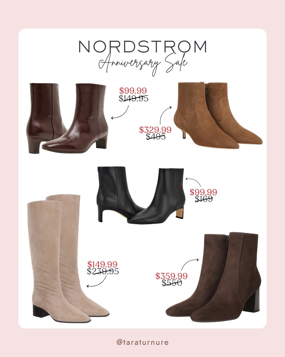Boot season starts at the NSale. 🤎 From classic ankle boots to timeless knee-high styles, these are the investment pieces you'll wear on repeat all fall and winter. Grab your favorites before sizes disappear!

Nordstrom Anniversary Sale, NSale boots, ankle boots, knee high boots, suede boots, leather boots, fall shoes, women's boots, fall fashion, winter wardrobe, classic boots, boot trends, Nordstrom shoes, Nordstrom Anniversary Sale deals, wardrobe staples, timeless style, LTK shoes, Nordstrom finds, fall essentials, women's fashion

#LTKSaleAlert #LTKootd #LTKSeasonal