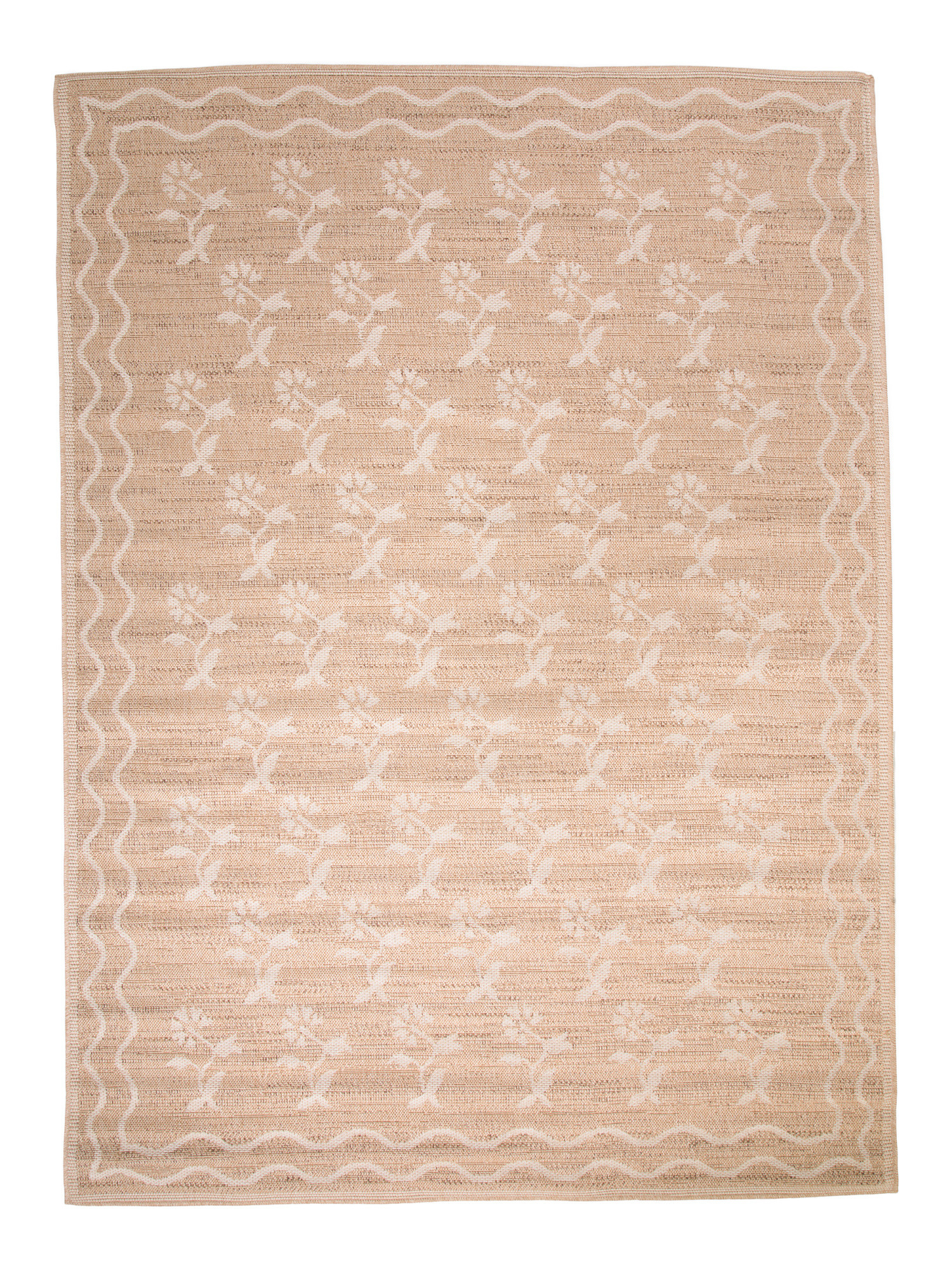 Made In Turkey 6x9 Indoor Outdoor Saybrook Floral Print Area Rug | TJ Maxx