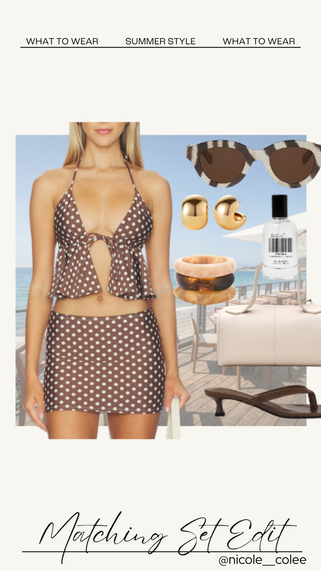 Matching sets just make life easier… and chicer 💁‍♀️✨

From the striped set to the polka-dot moment, the effortless pant set, flirty skirt set, classic gingham, bold prints, soft lace, and easy short sets—this is your full summer uniform lineup ☀️

Throw it on, add a few accessories, and you instantly look put together without overthinking it 🤍

These are the pieces I reach for when I want to look elevated but keep it easy

Everything is linked for you on my LTK ✨

#LTKdayinmylife #LTKgrwm #LTKootd