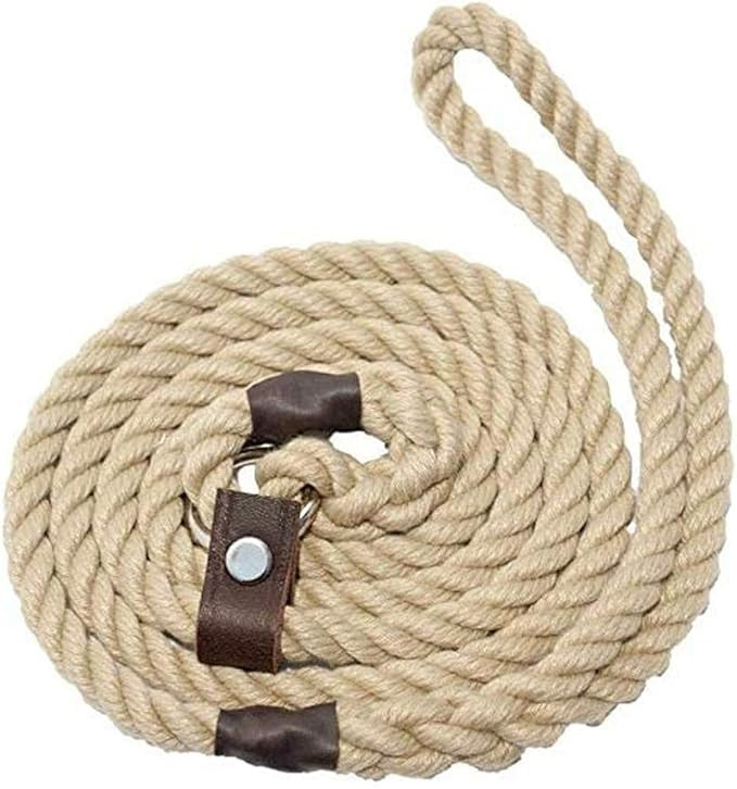 Bisley Dog Lead Natural Rope 8mm 8mm Beige | Amazon (UK)