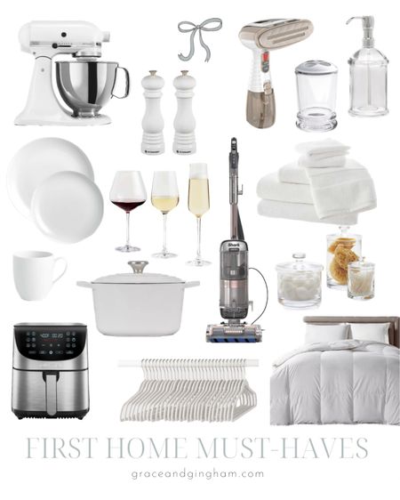 First Home Must-Haves / Wedding Registry favorites! We own and love all of these home textiles, appliances, accessories, and tableware, and they’re perfect basics for building your first home! ✨ #firsthome #homebasics #weddingregistry

#LTKhome