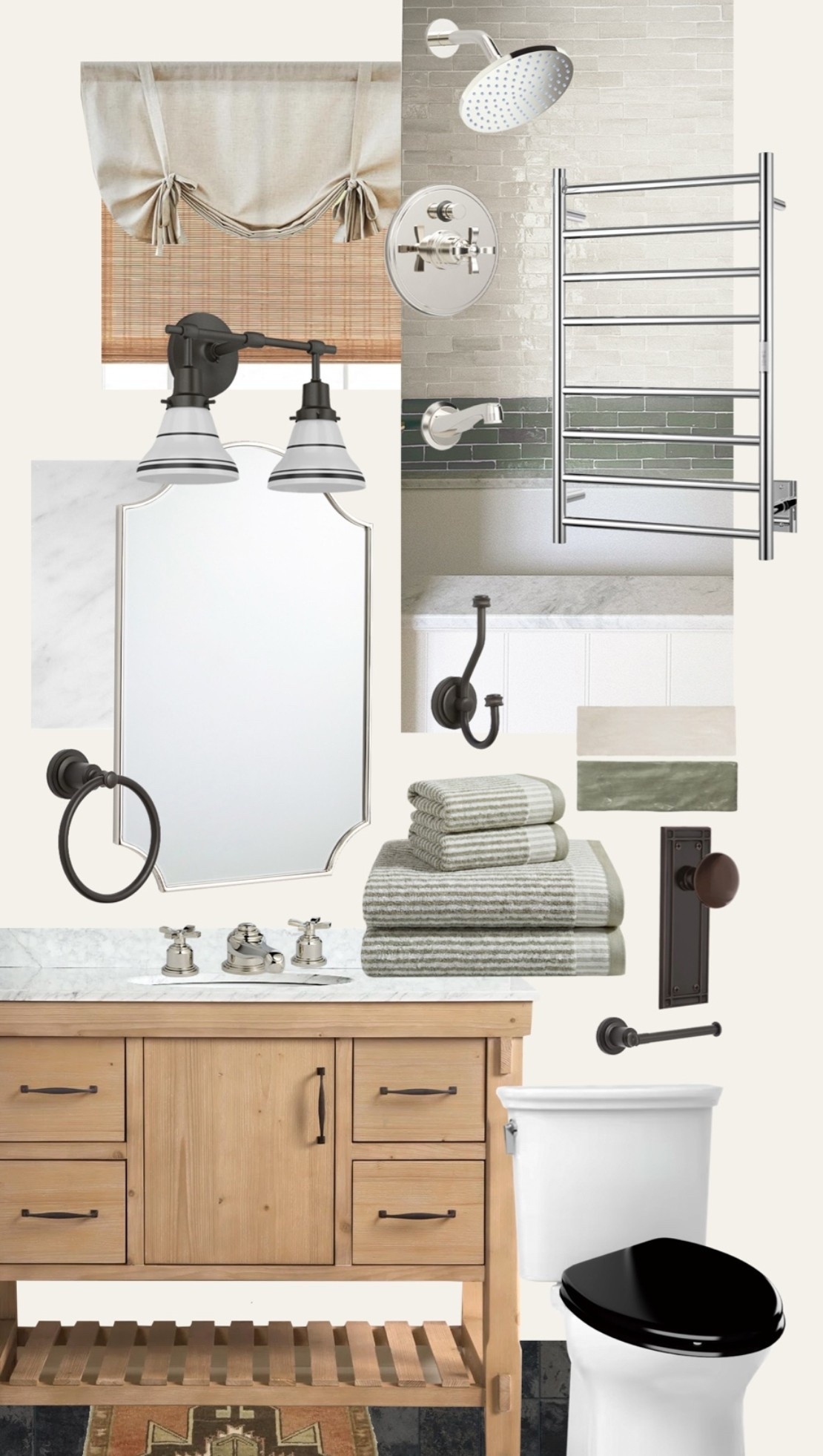 Everything I used in the cabin bathroom renovation!

#LTKHome