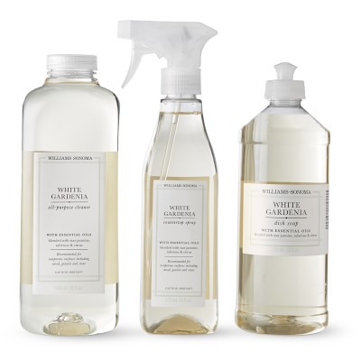 Williams Sonoma White Gardenia Cleaning Set | Williams-Sonoma