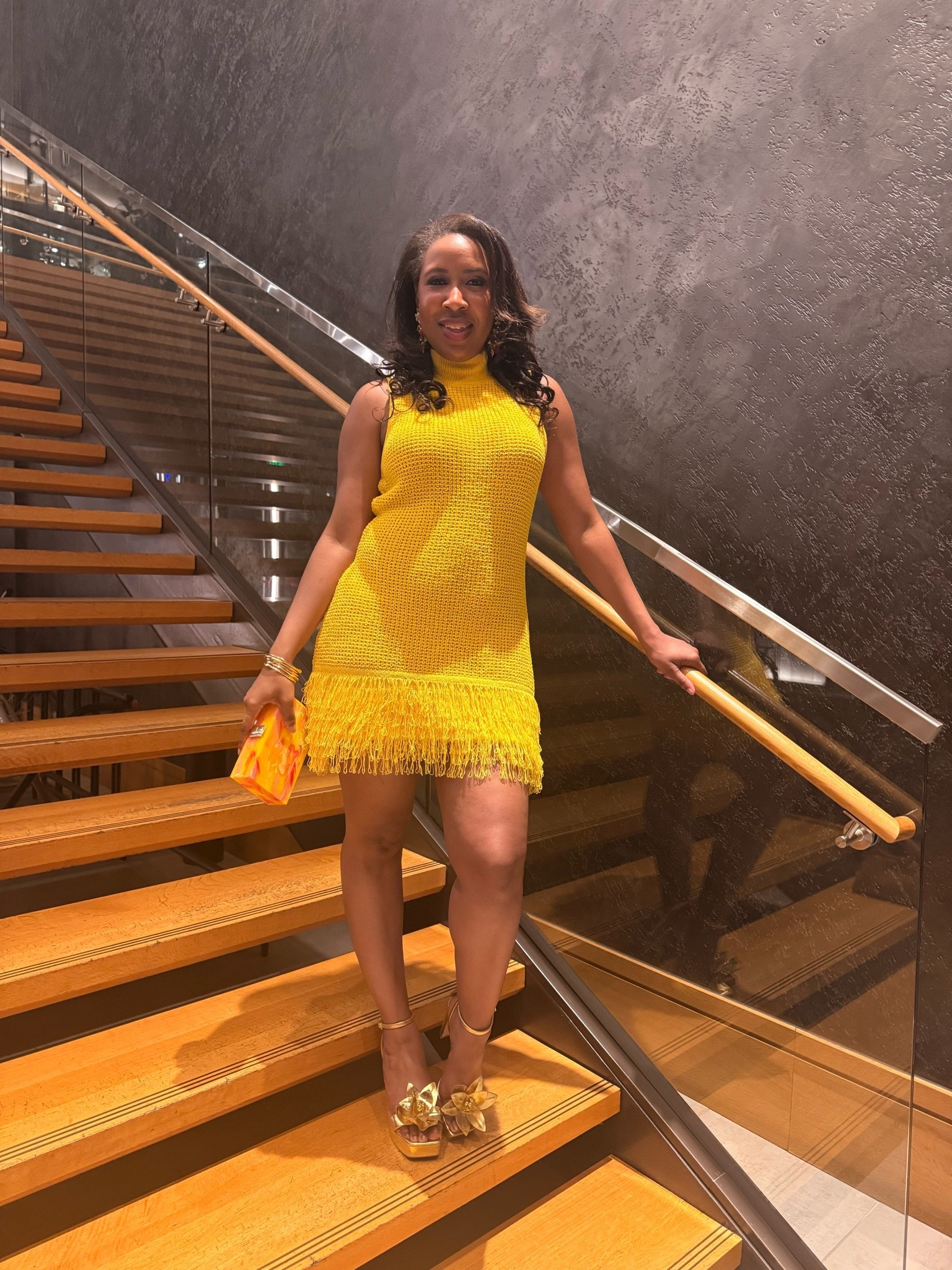 Golden hour may have passed, but the glow remained 💛✨

A bright dress, statement heels, and a beautiful waterfront evening.

#LTKootd #LTKOver40 #LTKU