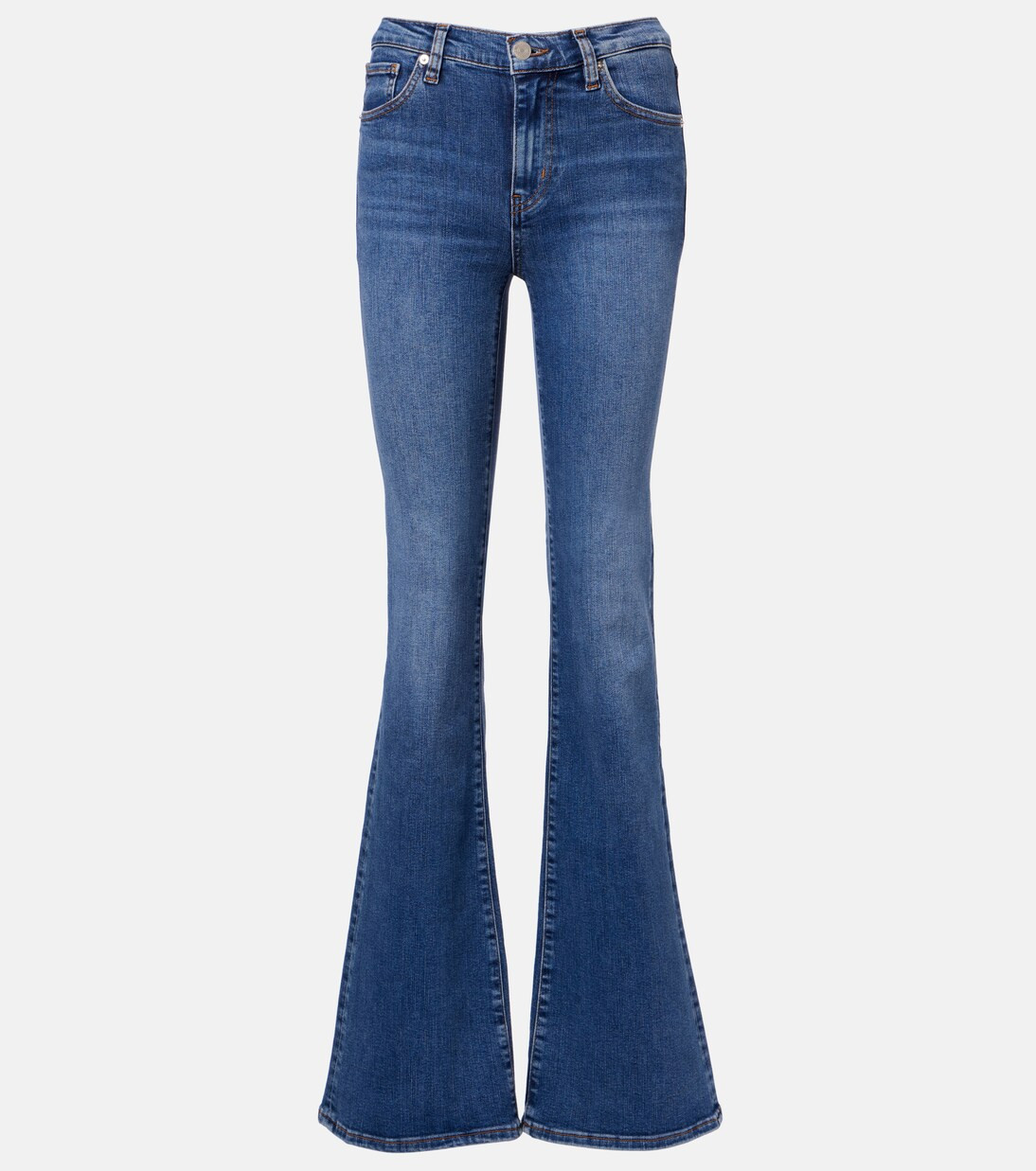 Icon Long mid-rise flared jeans | Mytheresa (US/CA)