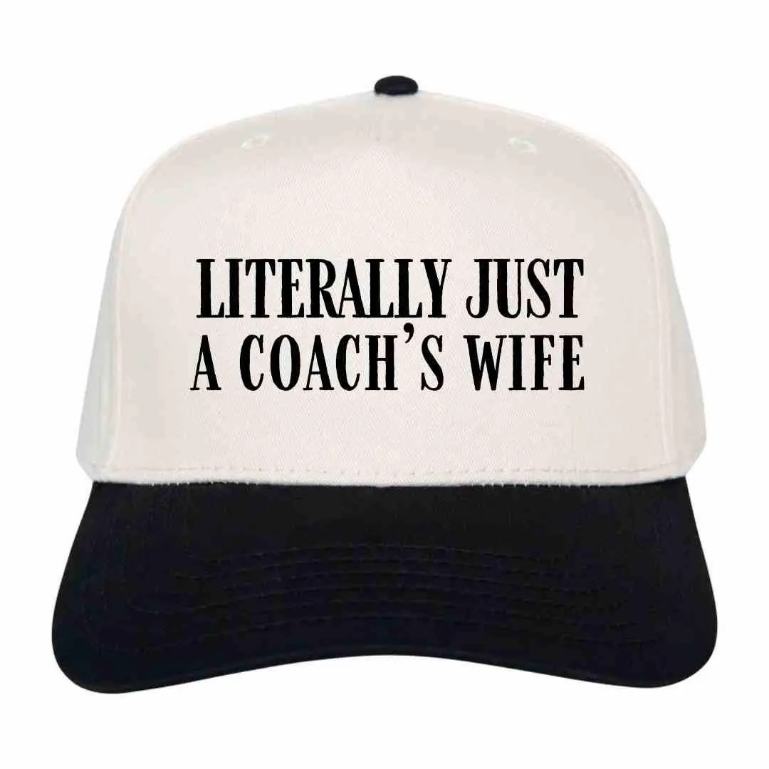 Funny Coach Wife Trucker Hat for Funny Football Wife Gift Game Day Trucker Hat for Mrs. Coach Gif... | Etsy (US)