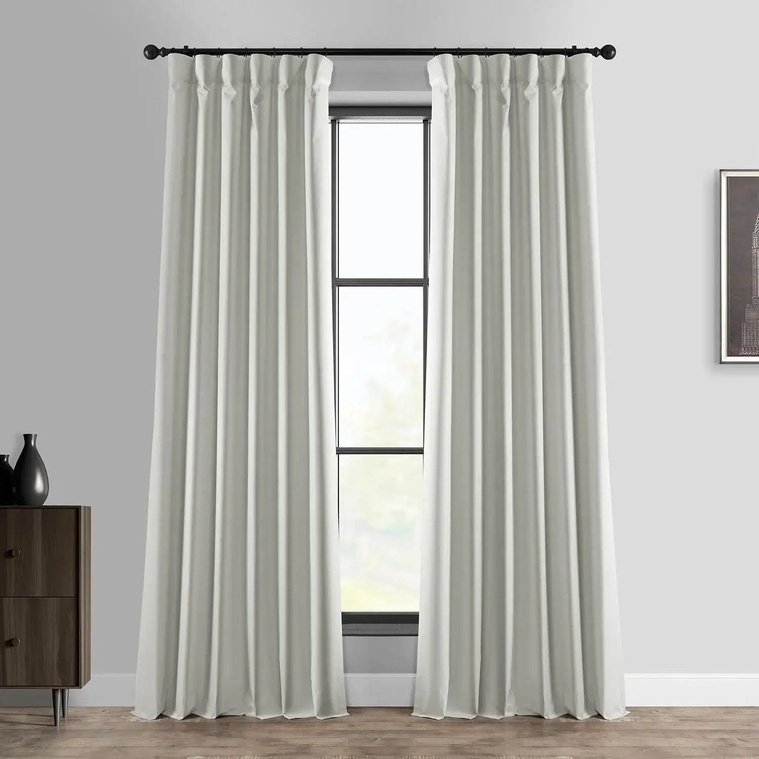 Warm White Hotel Blackout Curtain | Half Price Drapes