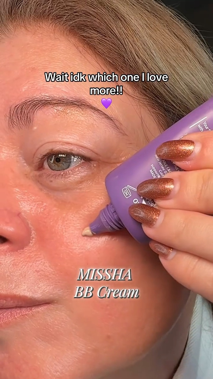 Wait idk which one I love more!! 💜⭐️

@missha.official
#misshabbcream #purplebb #kbeauty #cardibb