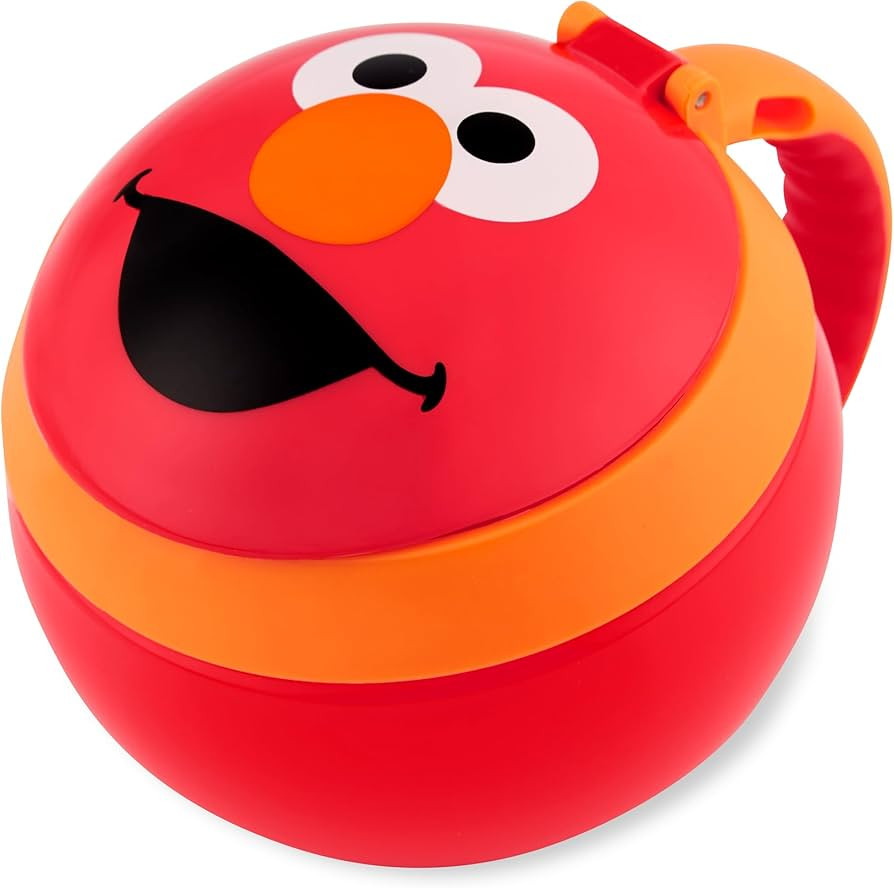 Skip Hop x Sesame Street Baby Snack Container, Toddler Snack Cup, Elmo | Amazon (US)