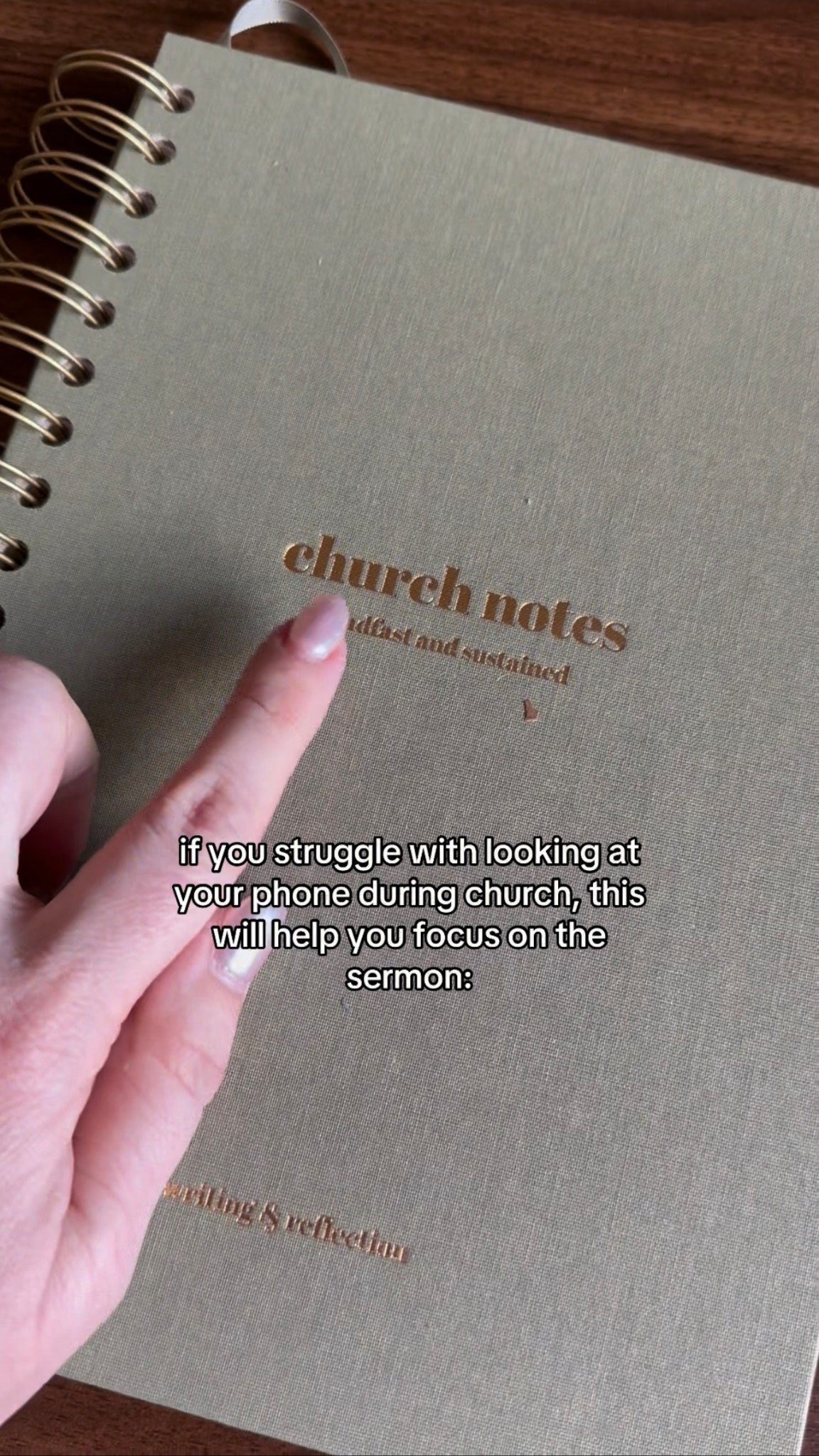 Trying to actually remember all the lessons from Sunday service? ✍️🙏 The Steadfast and Sustained Church Notes Journal keeps your notes organized so you can reflect, revisit, and grow in your faith all week long.

#churchjournal #faithjourney #christianliving #biblestudy #dailydevotional

#LTKdayinmylife #LTKootd #LTKgrwm