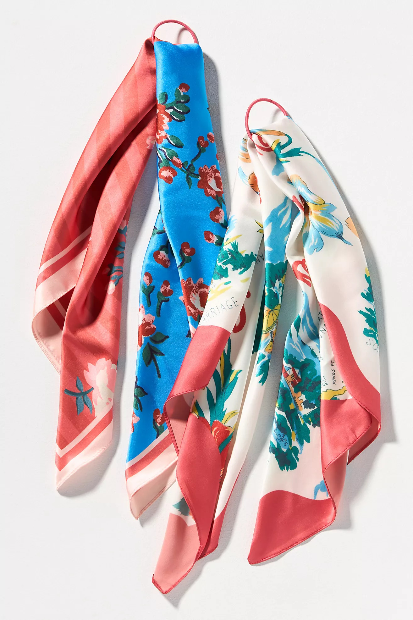 Nautical Hair Scarves, Set of 2 | Anthropologie (US)