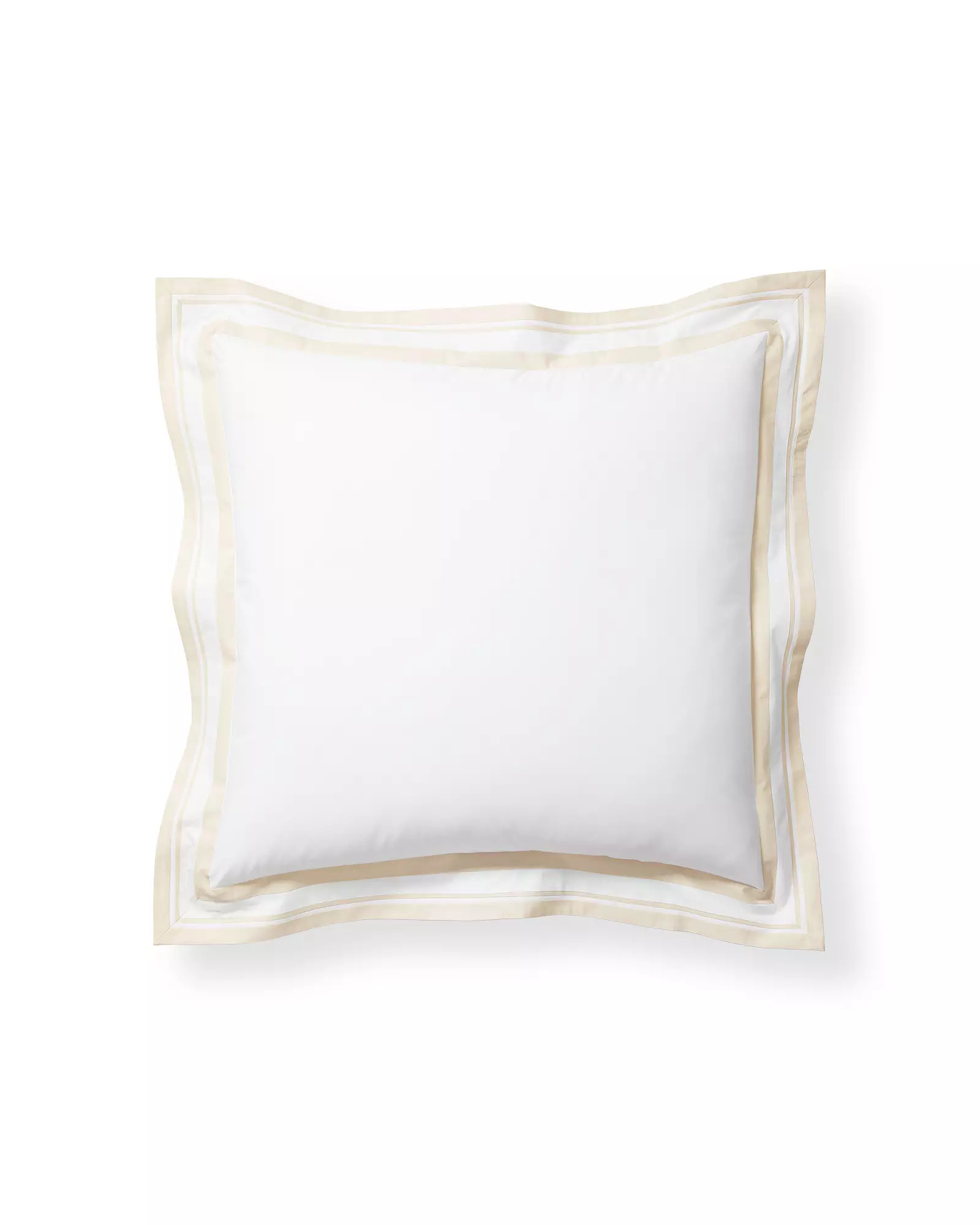 Castine Percale Sham | Serena and Lily