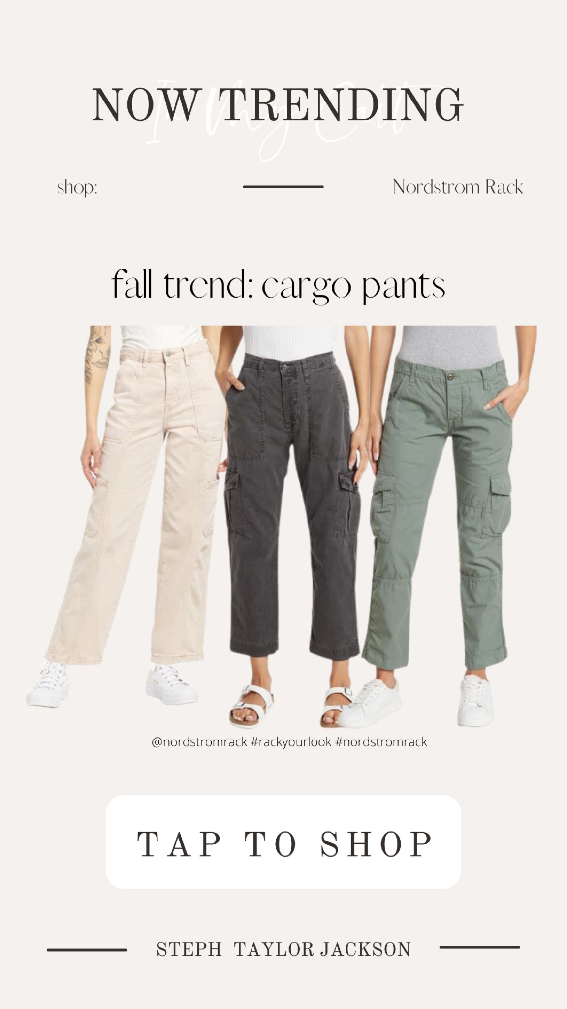 Stretch Twill Ankle Cargo Pant curated on LTK